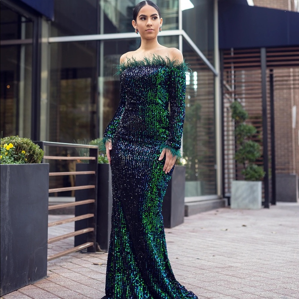 All That Glitters Long Gown